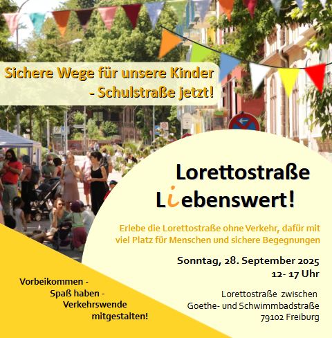 Straßenfest Lorettostraße am 28.09.2025
